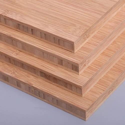 Durable horizontal carbonized bamboo plywood with rich color and texture